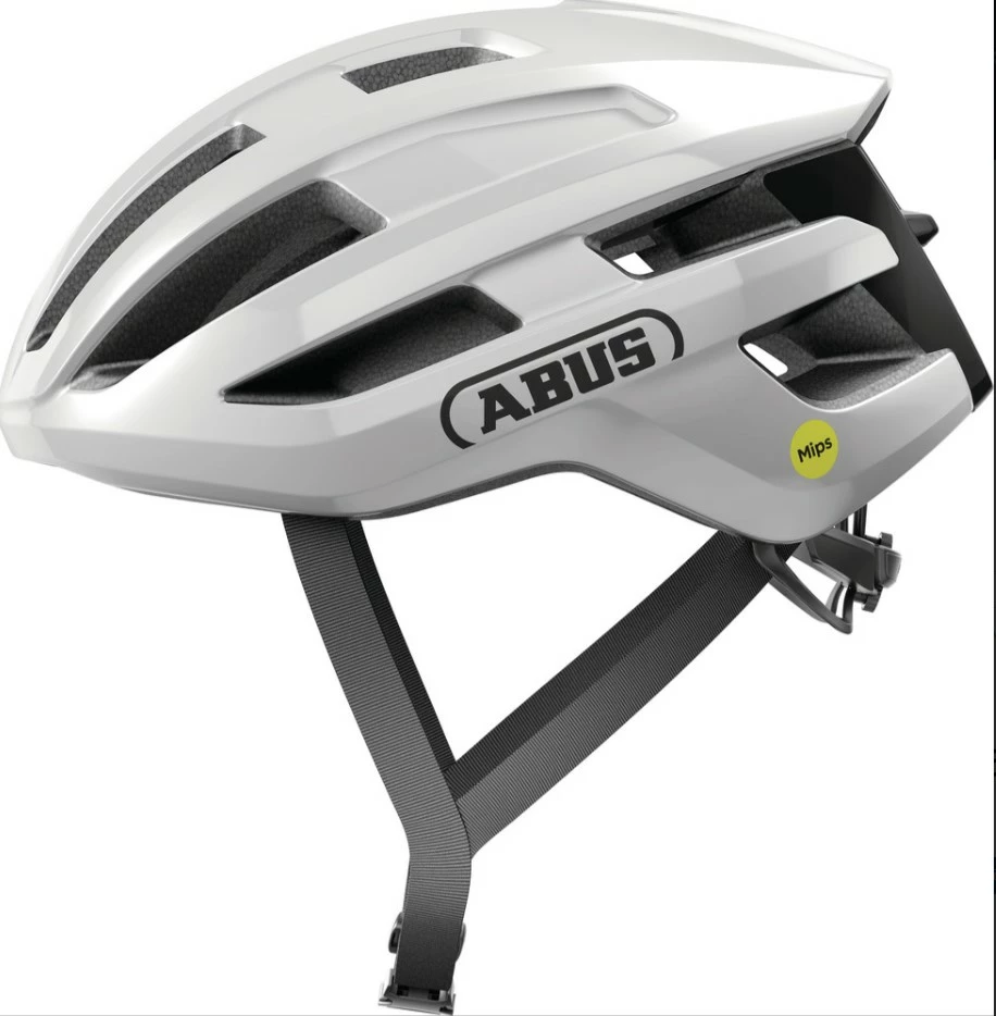 Abus Hjelm PowerDome MIPS L/57-61cm – Shiny White 3 Abus Hjelm PowerDome MIPS L/57-61cm – Shiny White