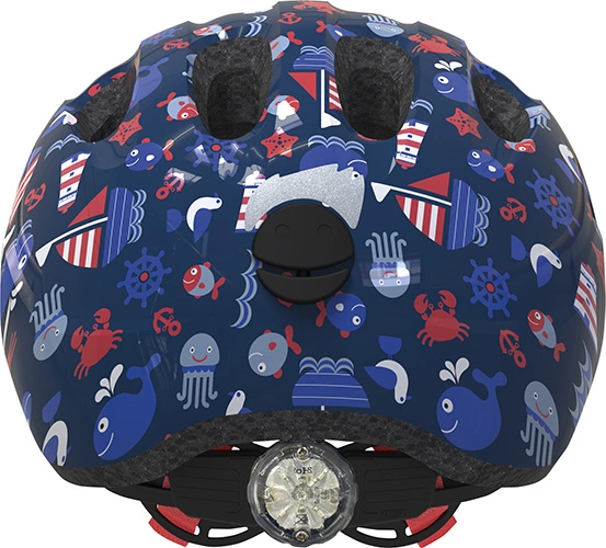 Abus Hjelm Smiley 2.1 M/50-55 Cm Blue Maritim 4 Abus Hjelm Smiley 2.1 M/50-55 Cm Blue Maritim - Billede 2