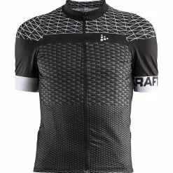 Craft Jersey ROUTE Sort/hvid -Abus Salg crs media 3278