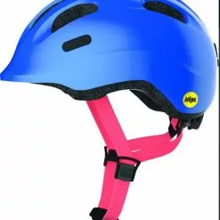 Abus Hjelm Smiley 2.1 MIPS M/50-55cm Blå -Abus Salg crs media 4235