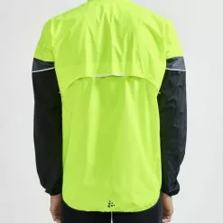 Craft Vindjakke Core Endur Hydro Herre Gul/sort -Abus Salg crs media 7385