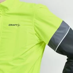 Craft Vindjakke Core Endur Hydro Herre Gul/sort -Abus Salg crs media 7386