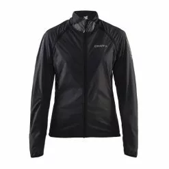Craft Vindjakke Velo Convert Dame Sort
