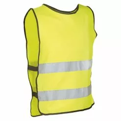 Advarselsvest Refleks Gul EN1150 Godkendt Str. M/L