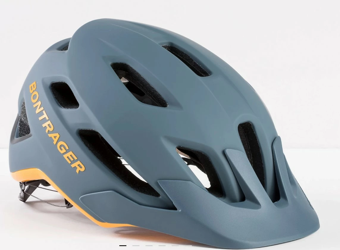 Bontrager Quantum MIPS Hjelm L/58-63cm – Battleship Blue/Marigold 3 Bontrager Quantum MIPS Hjelm L/58-63cm – Battleship Blue/Marigold