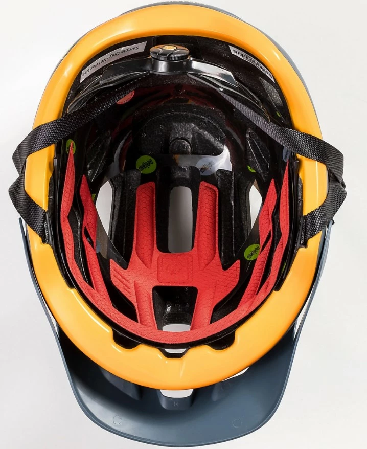 Bontrager Quantum MIPS Hjelm L/58-63cm – Battleship Blue/Marigold 6 Bontrager Quantum MIPS Hjelm L/58-63cm – Battleship Blue/Marigold - Billede 4