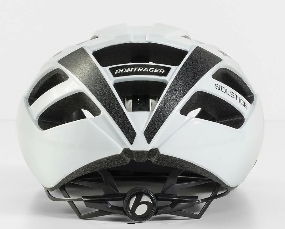 Bontrager Solstice Hjelm Hvid M/L-55/61cm 5 Bontrager Solstice Hjelm Hvid M/L-55/61cm - Billede 3