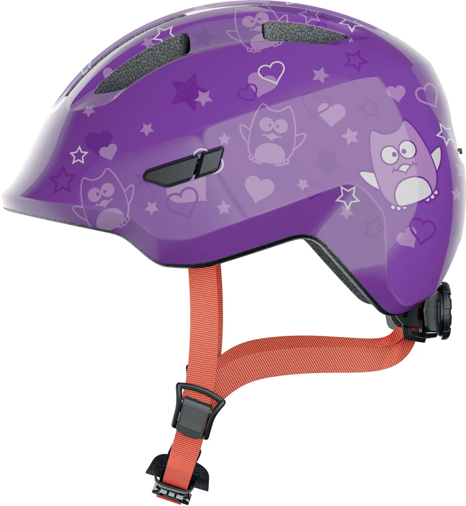 Abus Cykelhjelm Smiley 3.0 M/50-55cm – Purple Star 3 Abus Cykelhjelm Smiley 3.0 M/50-55cm – Purple Star