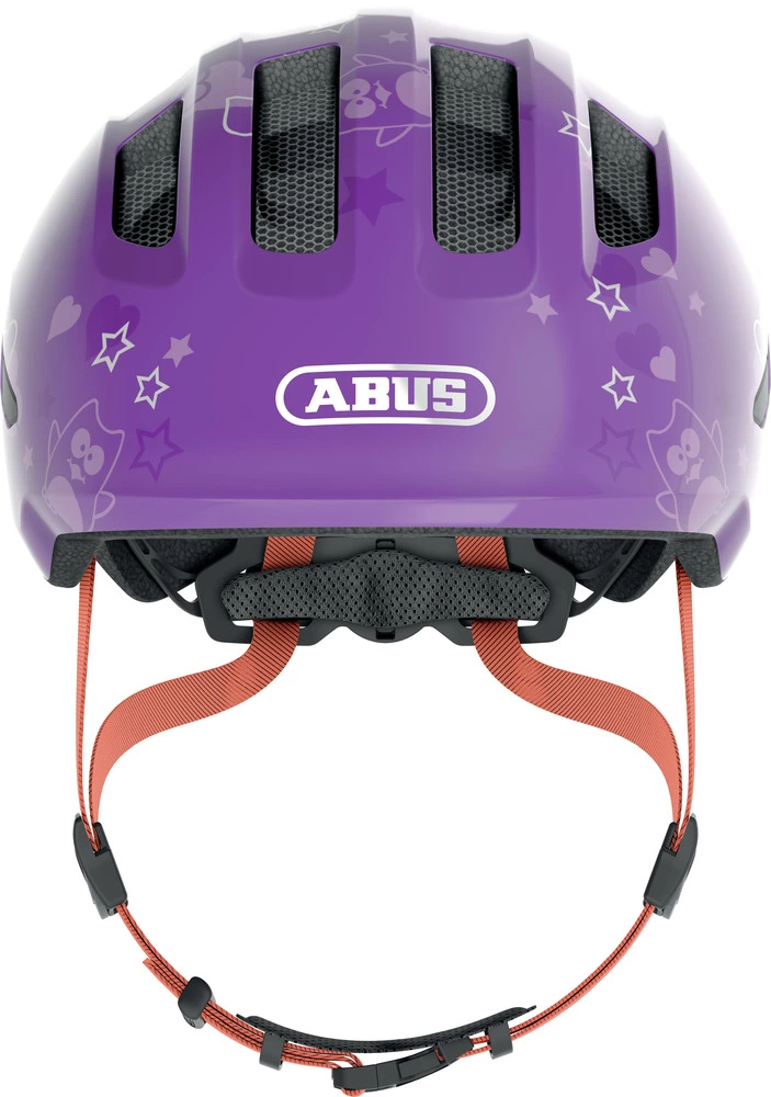 Abus Cykelhjelm Smiley 3.0 M/50-55cm – Purple Star 5 Abus Cykelhjelm Smiley 3.0 M/50-55cm – Purple Star - Billede 3