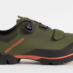 Bontrager Foray MTB Sko – Grøn/orange
