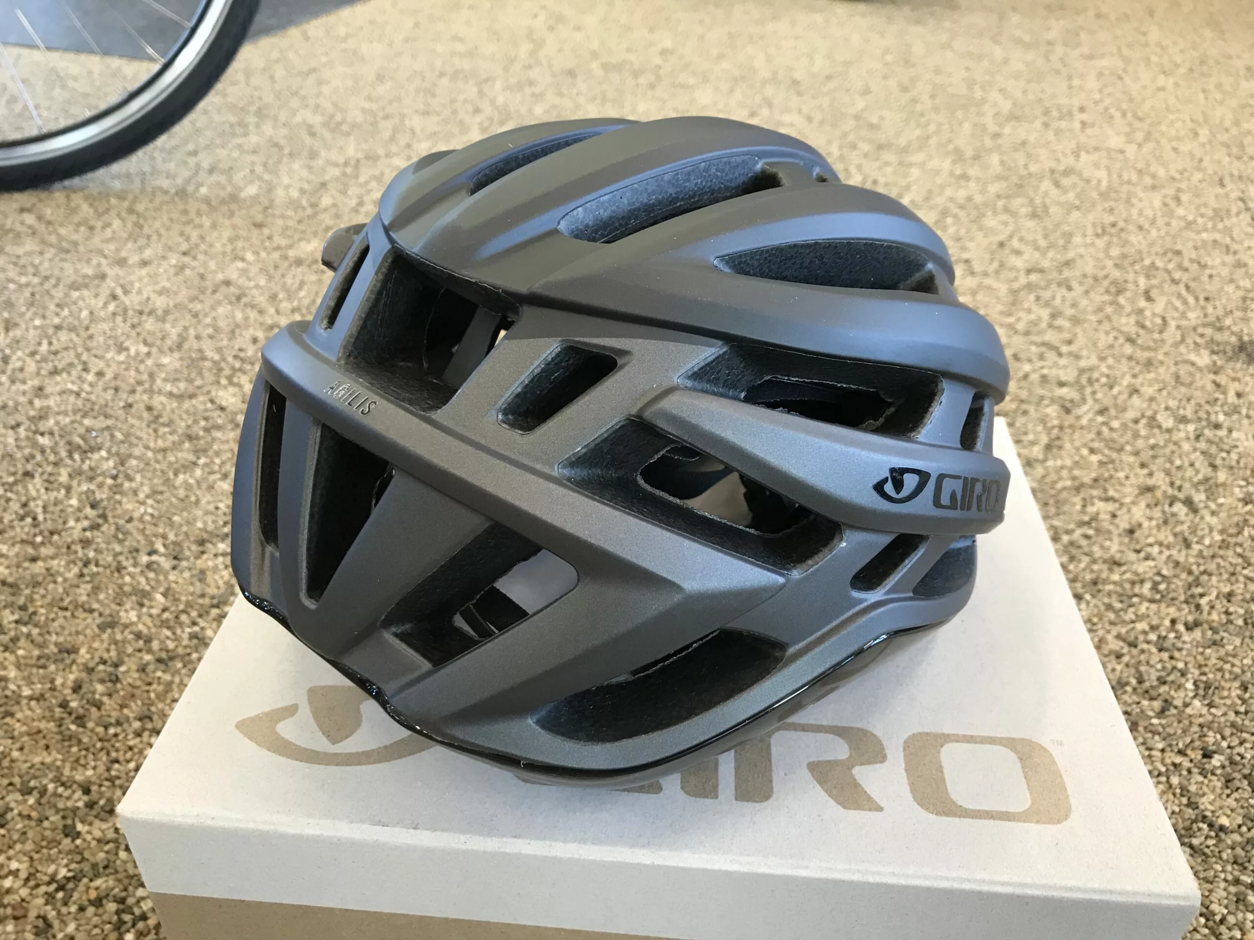 Hjelm Giro Agilis Mips L/59-63cm Matsort 4 Hjelm Giro Agilis Mips L/59-63cm Matsort - Billede 2