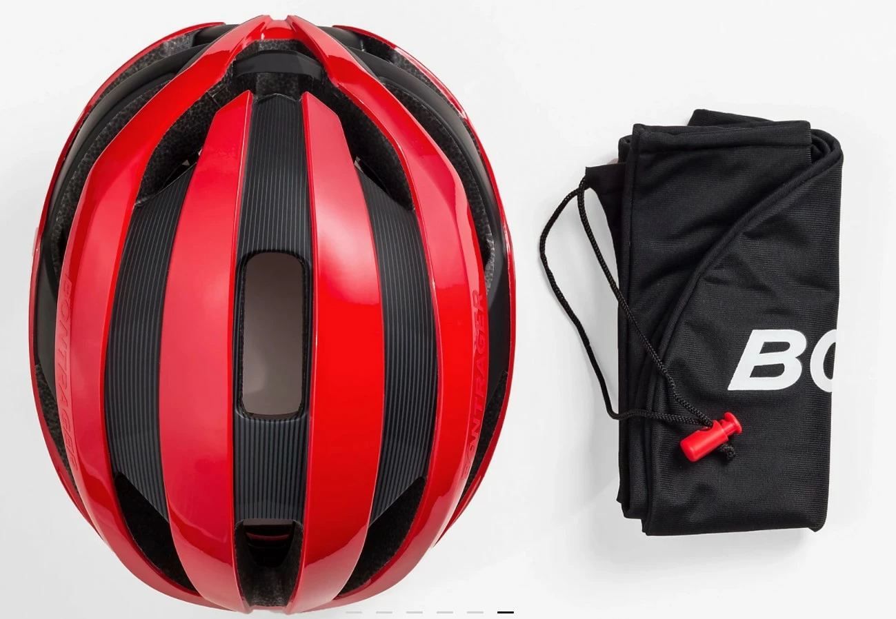 Bontrager Hjelm Velocis MIPS Rød/sort L/58-63cm 7 Bontrager Hjelm Velocis MIPS Rød/sort L/58-63cm - Billede 5