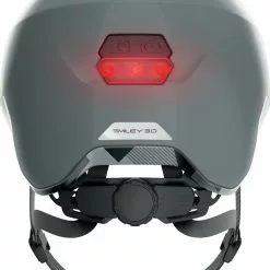 Abus Hjelm Smiley 3.0 ACE LED M/50-55cm – Shiny Grey -Abus Salg crs media 8874