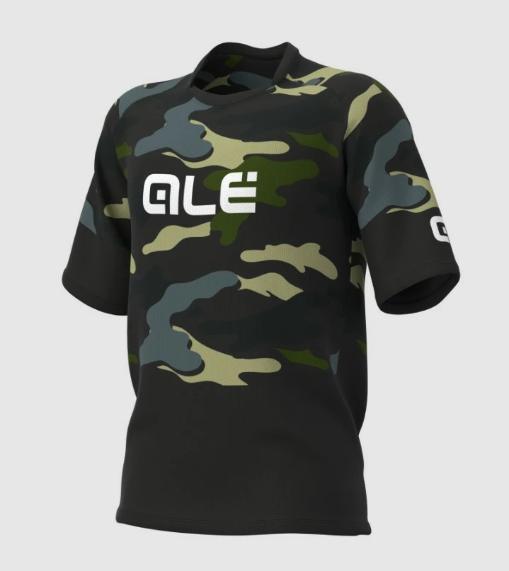 Ale Jersey K/Æ Gravel Stain Grøn 3 Ale Jersey K/Æ Gravel Stain Grøn