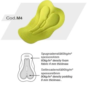 Ale Bibshorts Corsa Solid 4H-indlæg Sort/hvid 5 Ale Bibshorts Corsa Solid 4H-indlæg Sort/hvid - Billede 3