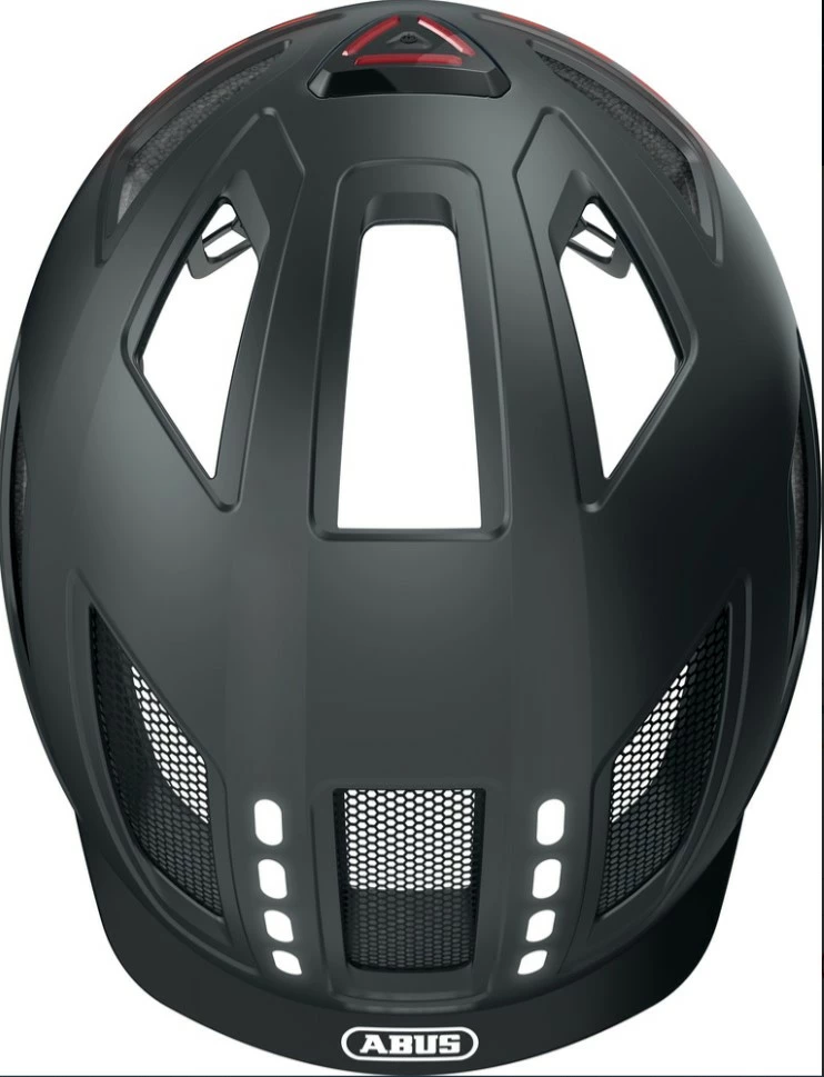 Abus Hjelm Hyban 2.0 LED L/56-61cm – Signal Black 6 Abus Hjelm Hyban 2.0 LED L/56-61cm – Signal Black - Billede 4