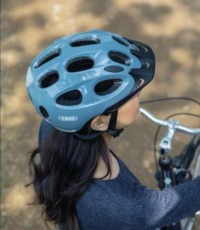 Abus Hjelm Youn-I Ace M/52-57 Cm Glacier Blue 4 Abus Hjelm Youn-I Ace M/52-57 Cm Glacier Blue - Billede 2