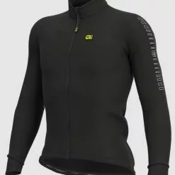 Ale Jersey L/S Solid Fondo Sort
