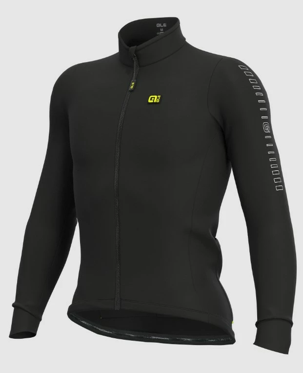 Ale Jersey L/S Solid Fondo Sort 3 Ale Jersey L/S Solid Fondo Sort