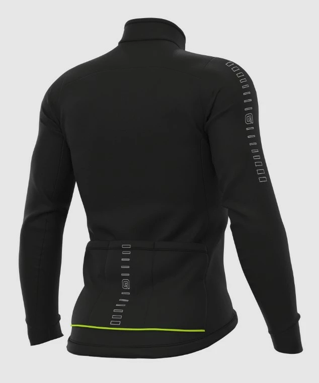 Ale Jersey L/S Solid Fondo Sort 4 Ale Jersey L/S Solid Fondo Sort - Billede 2