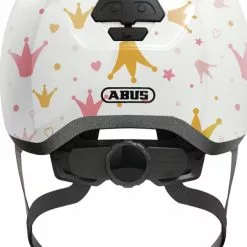 Hjelm Abus Skurb Kid S/45-50cm – White Crowns -Abus Salg crs media 9920