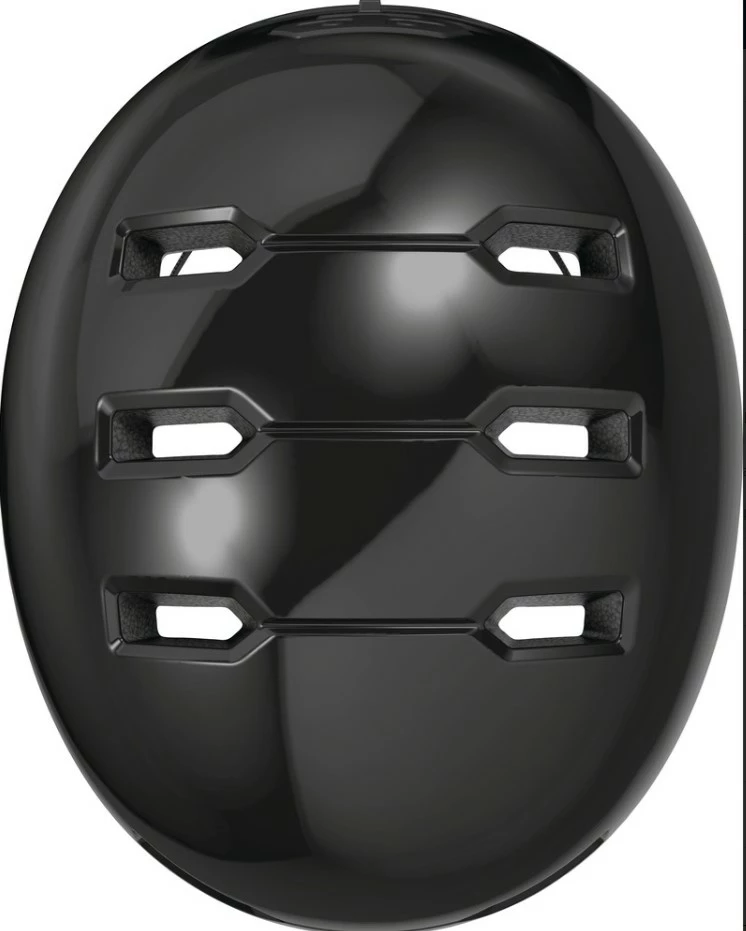 Hjelm Abus Skurb Kid M/50-55cm – Shiny Black 6 Hjelm Abus Skurb Kid M/50-55cm – Shiny Black - Billede 4