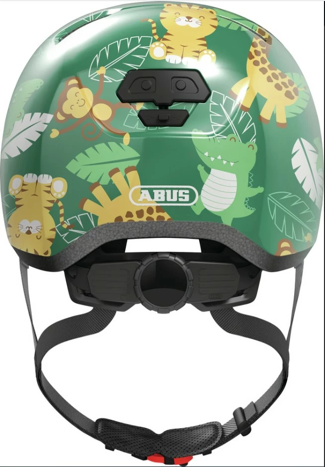 Hjelm Abus Skurb Kid S/45-50cm – Green Jungle 5 Hjelm Abus Skurb Kid S/45-50cm – Green Jungle - Billede 3