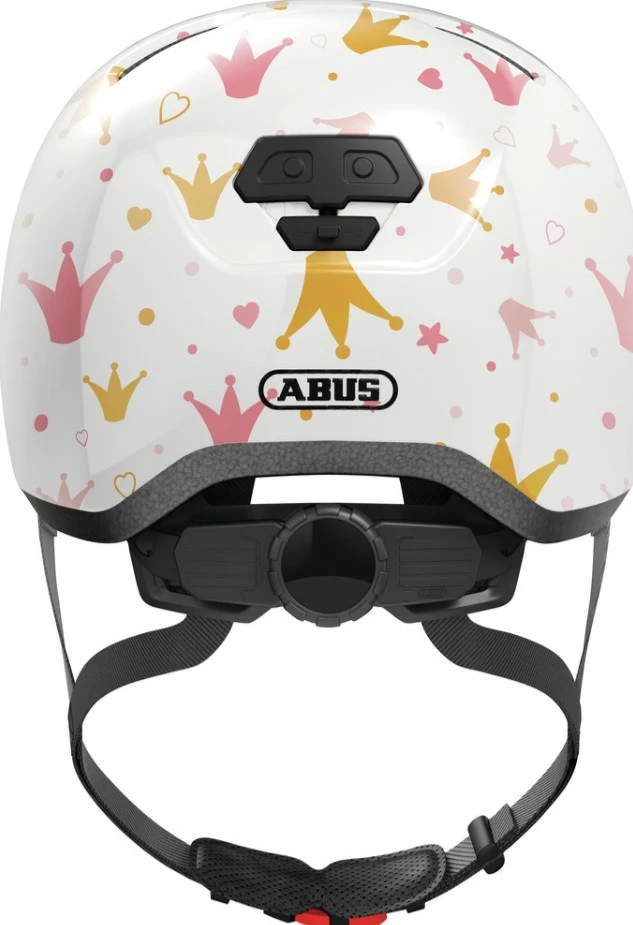 Hjelm Abus Skurb Kid M/50-55cm – White Crowns 5 Hjelm Abus Skurb Kid M/50-55cm – White Crowns - Billede 3