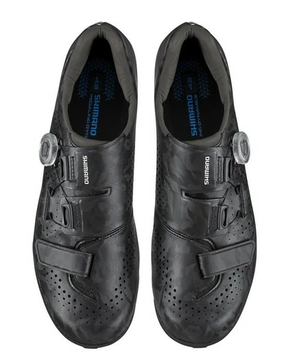 Sko Shimano RX6 Gravel/mtb Sko Sort 4 Sko Shimano RX6 Gravel/mtb Sko Sort - Billede 2