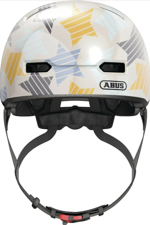 Abus Hjelm Skurb Kid M/50-55cm – Grey Stars 5 Abus Hjelm Skurb Kid M/50-55cm – Grey Stars - Billede 3